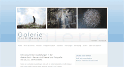 Desktop Screenshot of galerie-esch-renner.de