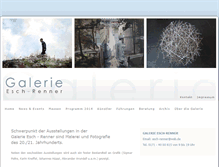 Tablet Screenshot of galerie-esch-renner.de